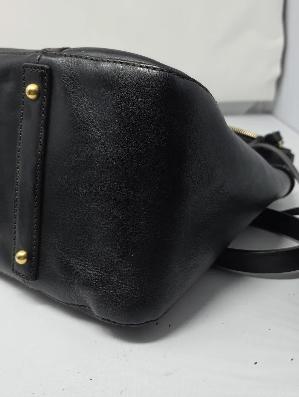 Dooney & Burke Florentibe Smith Bag And Wallet. EUC Black Leather